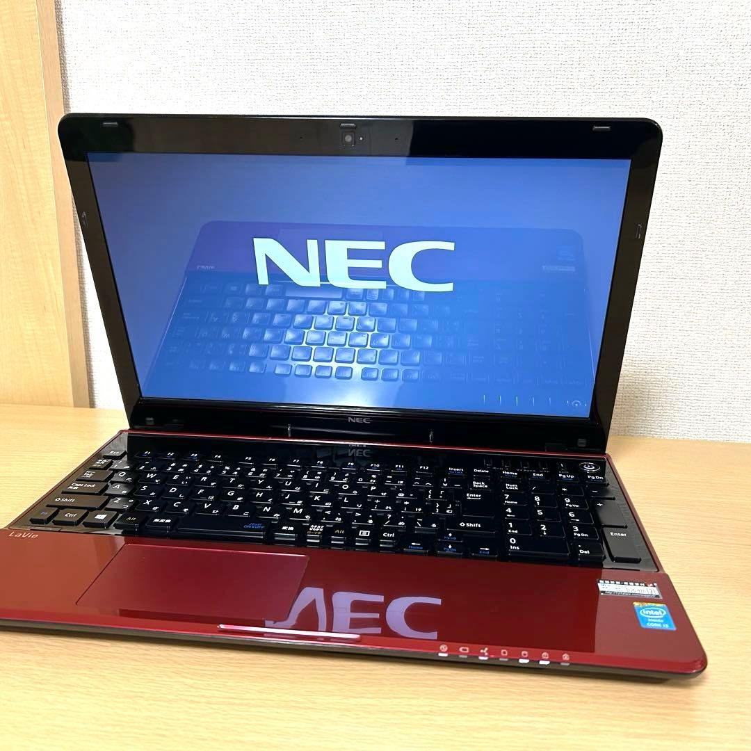 NEC ノートパソコン LaVie LS350RSR