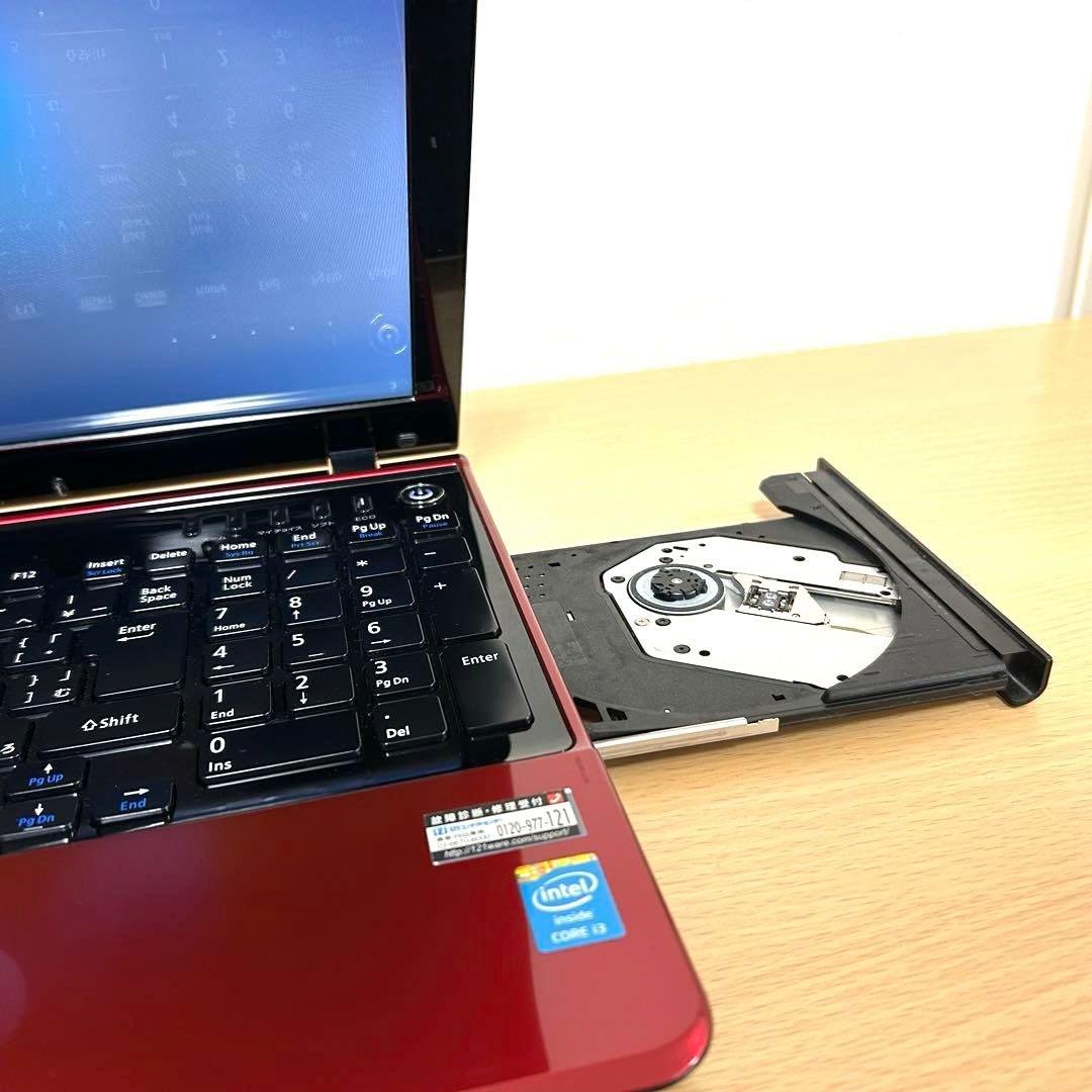 NEC ノートパソコン LaVie LS350RSR