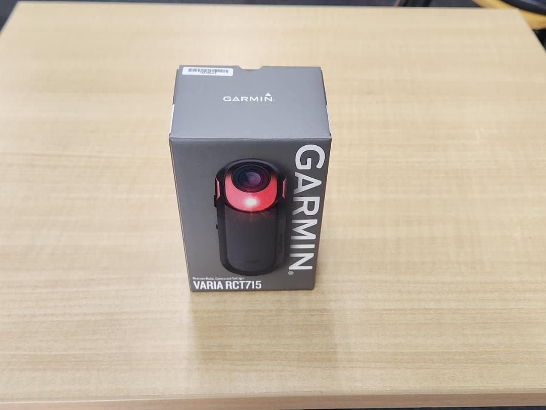 ガーミン、カメラ・テールライト・リアビューレーダー・Varia RCT715