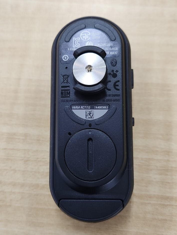 ガーミン、カメラ・テールライト・リアビューレーダー・Varia RCT715