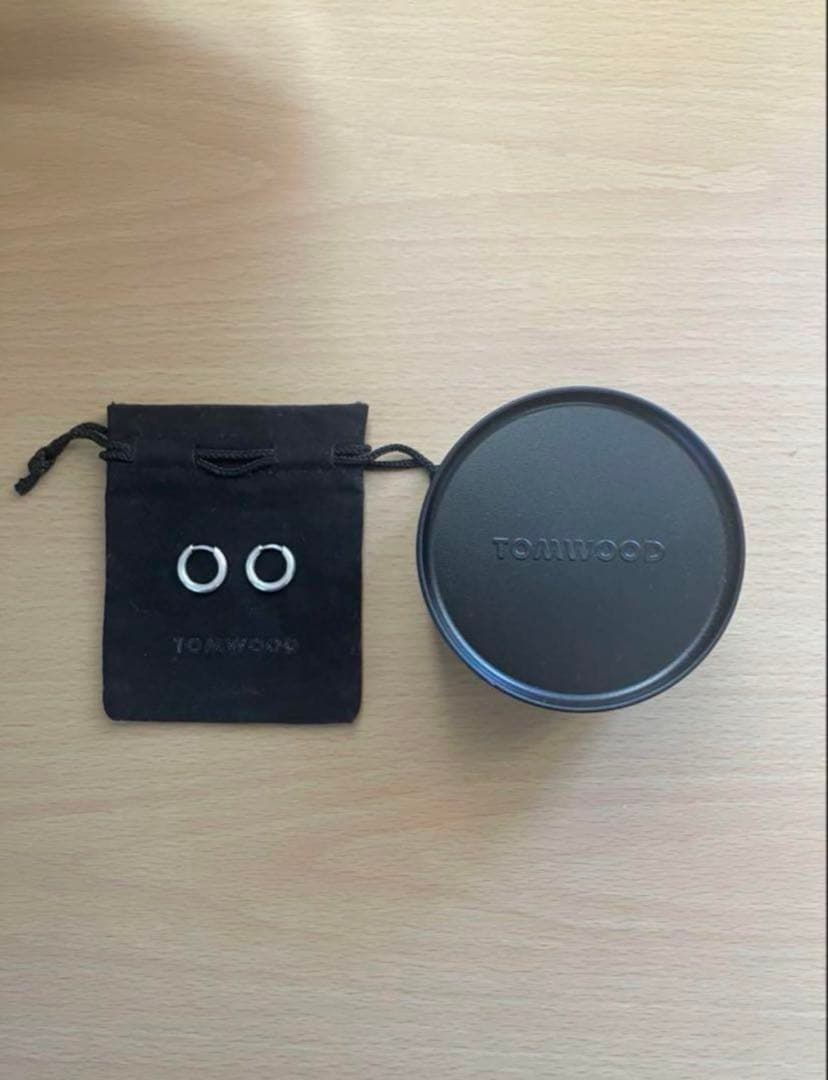 「片耳」TomWood ピアス Classic Hoop Small