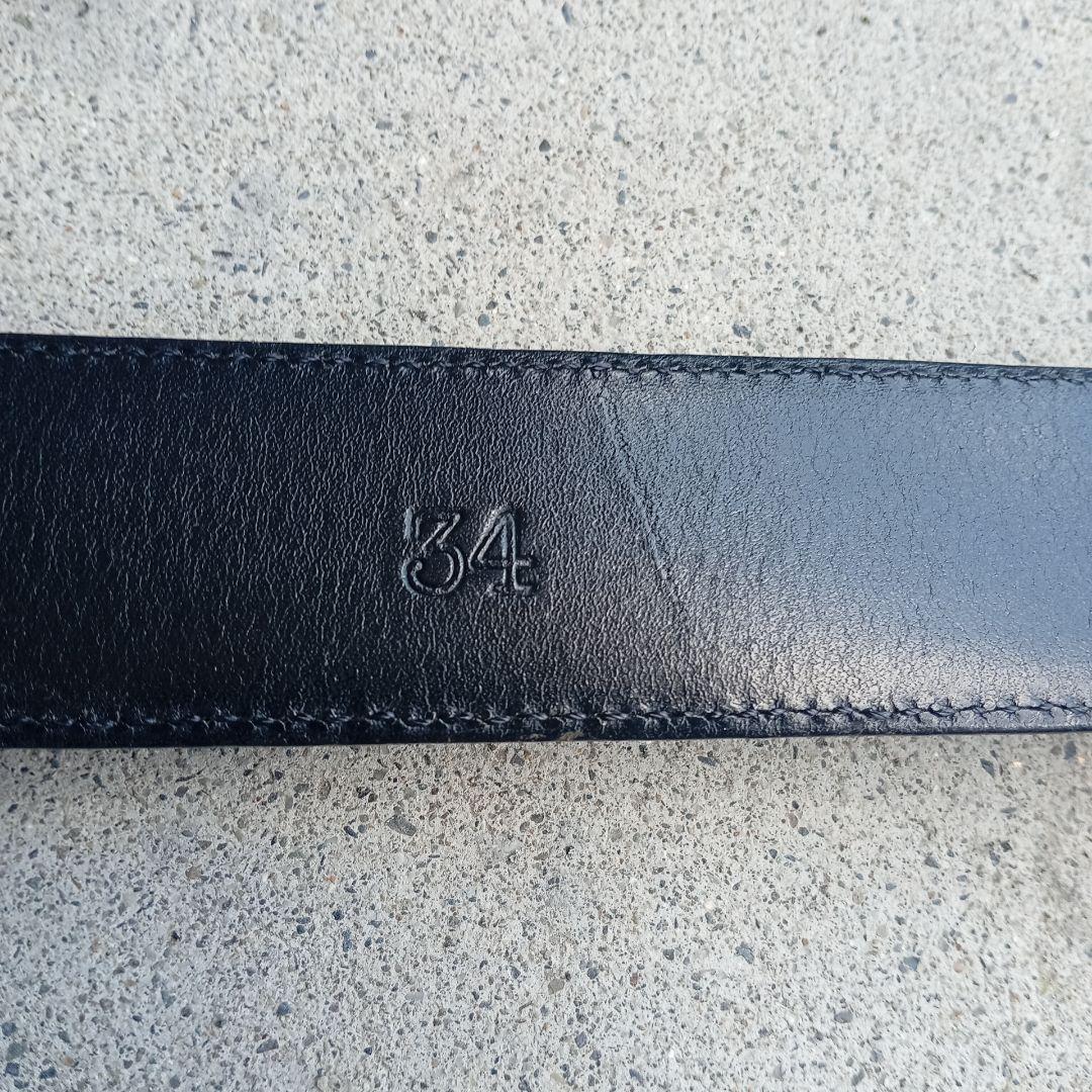 CHROME HEARTS (クロムハーツ) スクロール リング レザーベルト