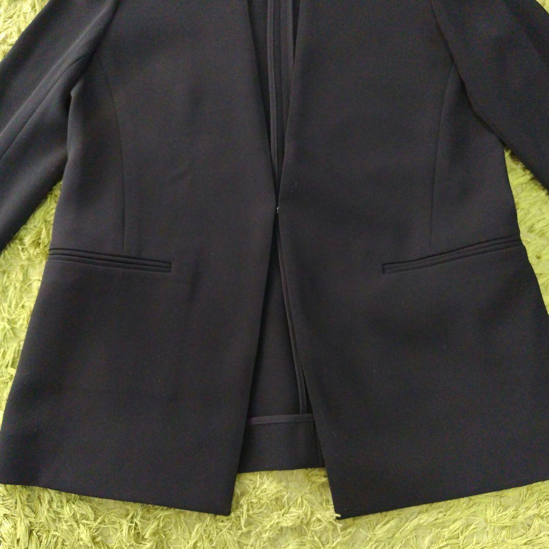 Theory luxe 小さいサイズ ノーカラージャケットパンツ上下セットアップ