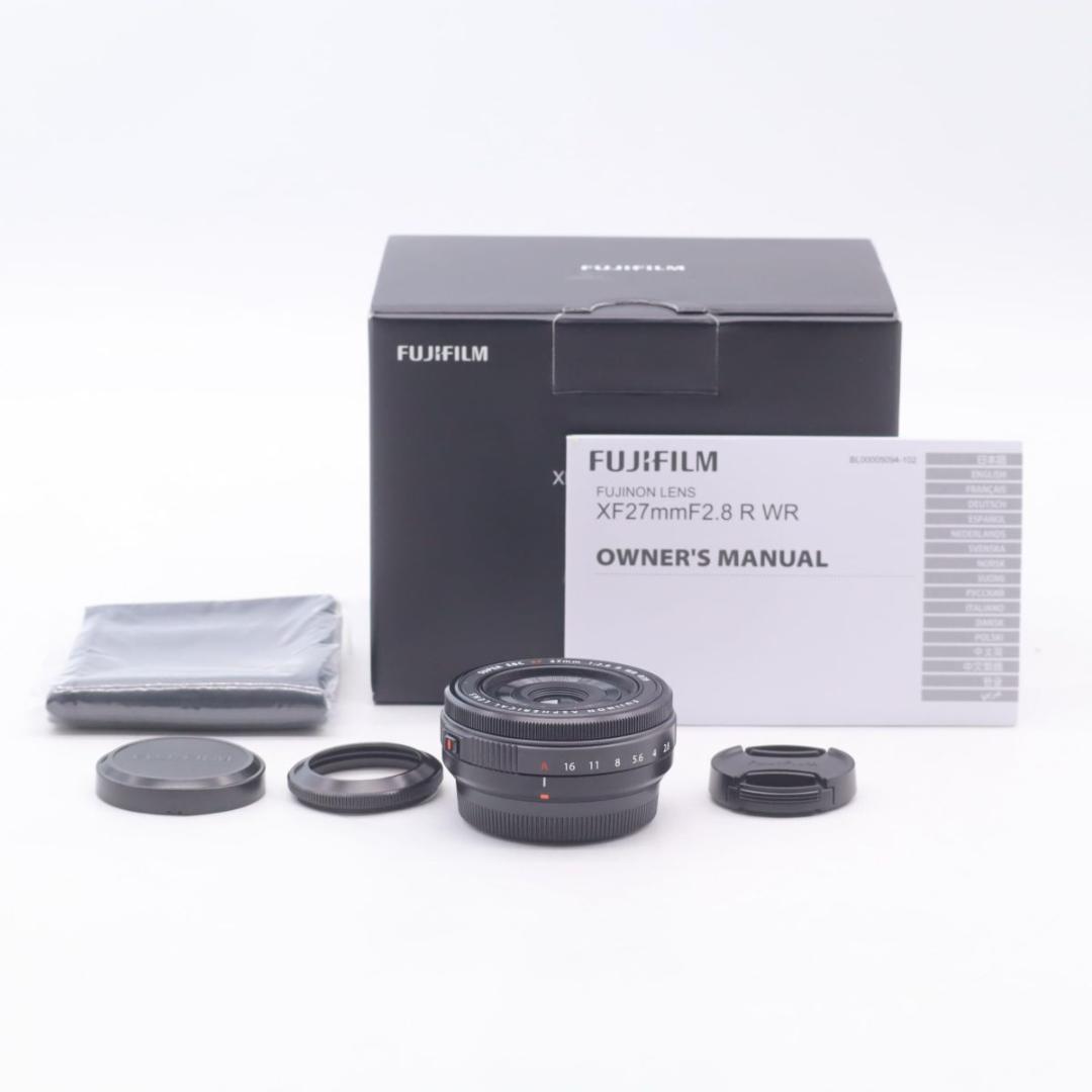富士フイルム 27mm F2.8 F XF27MMF2.8 R WR #3458