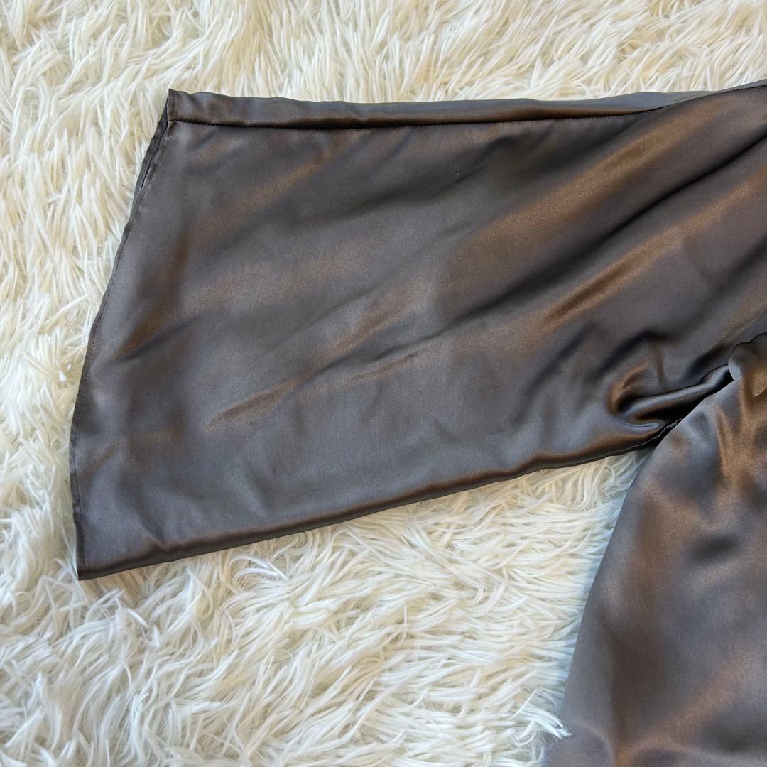 新品タグ付き　MARINA RINALDIマリナリナルディシルクメタルブラウス