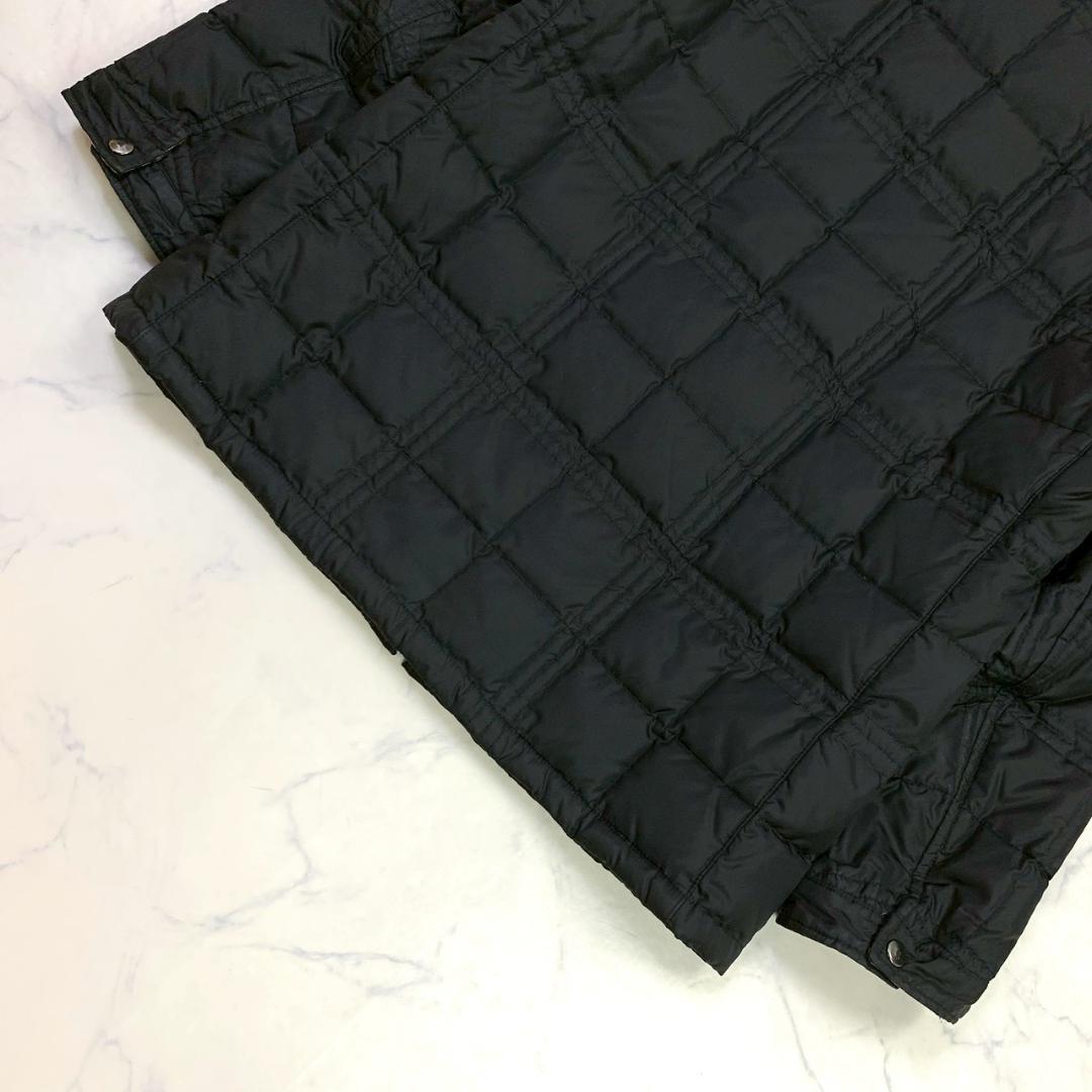 バーバリーブラックレーベル ダウンジャケット 2way ファー M　D887