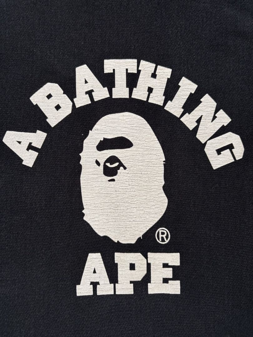 90s-00s A BATHING APE フーディー　パーカー　裏原　エイプ