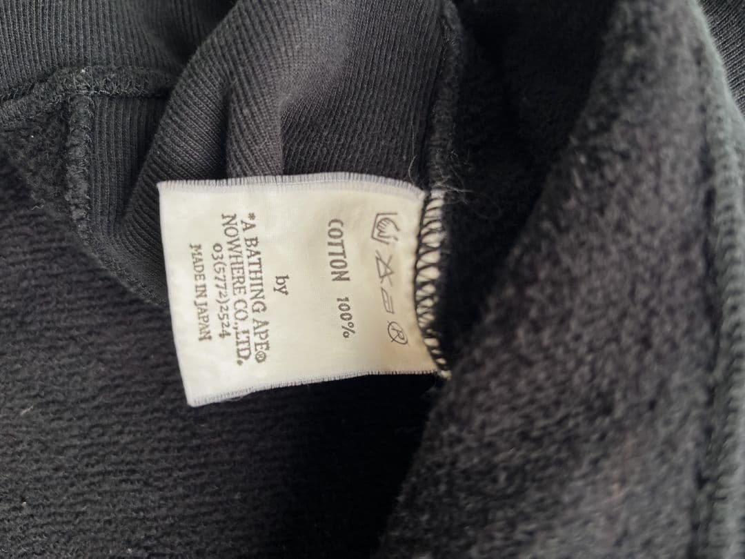 90s-00s A BATHING APE フーディー　パーカー　裏原　エイプ