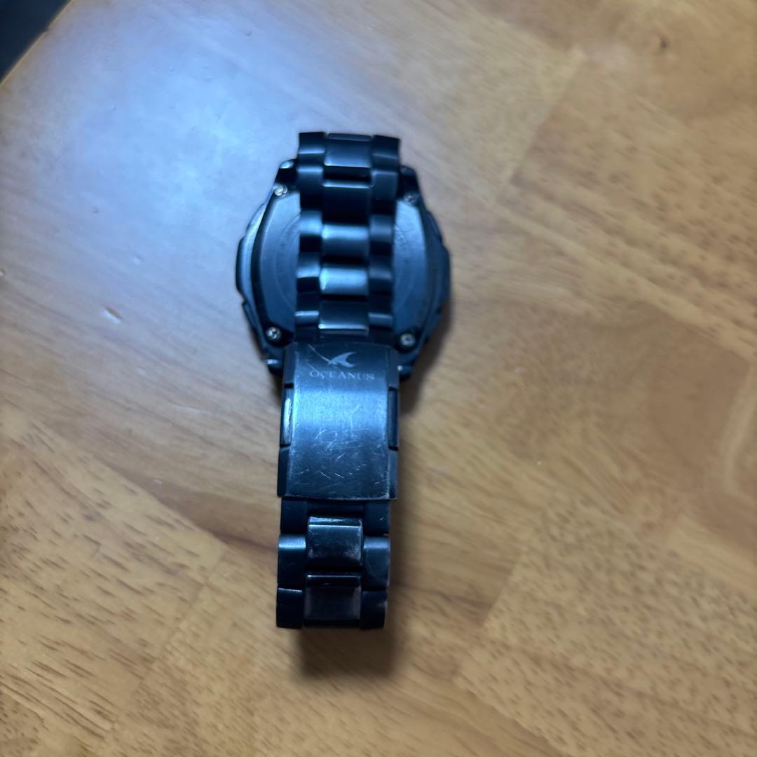 OCEANUS OCW-T100TB-1AJF ブラック 腕時計 メンズ