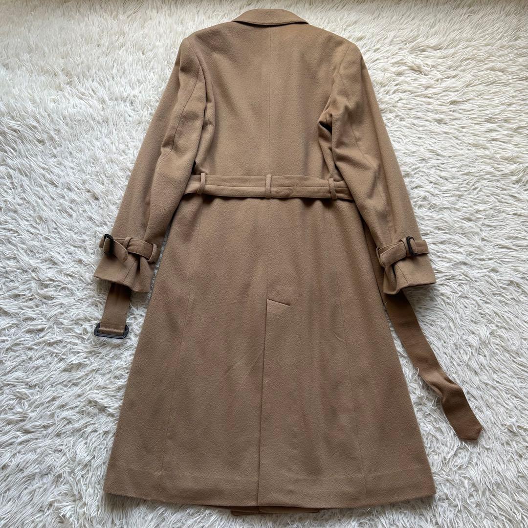 美品✨Moncada カシミヤ100%チェスターコート　ダブル　ロング　キャメル