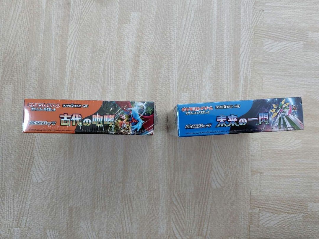 ポケモンカード　古代の咆哮、未来の一閃　未開封BOX　シュリンク付き