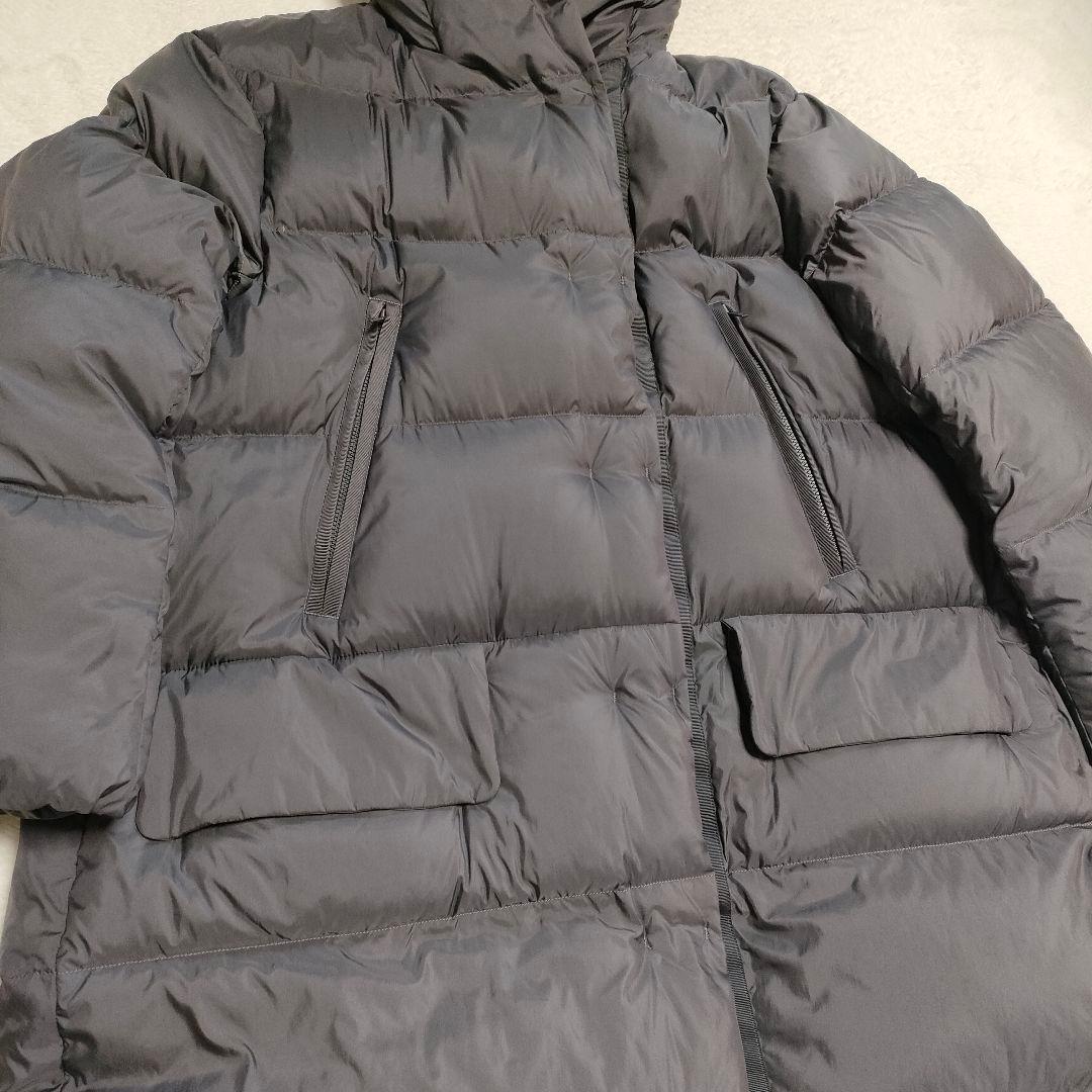 【✨極美品✨】UNIQLO+J◎ダウンロングコート ダークグレー XXL