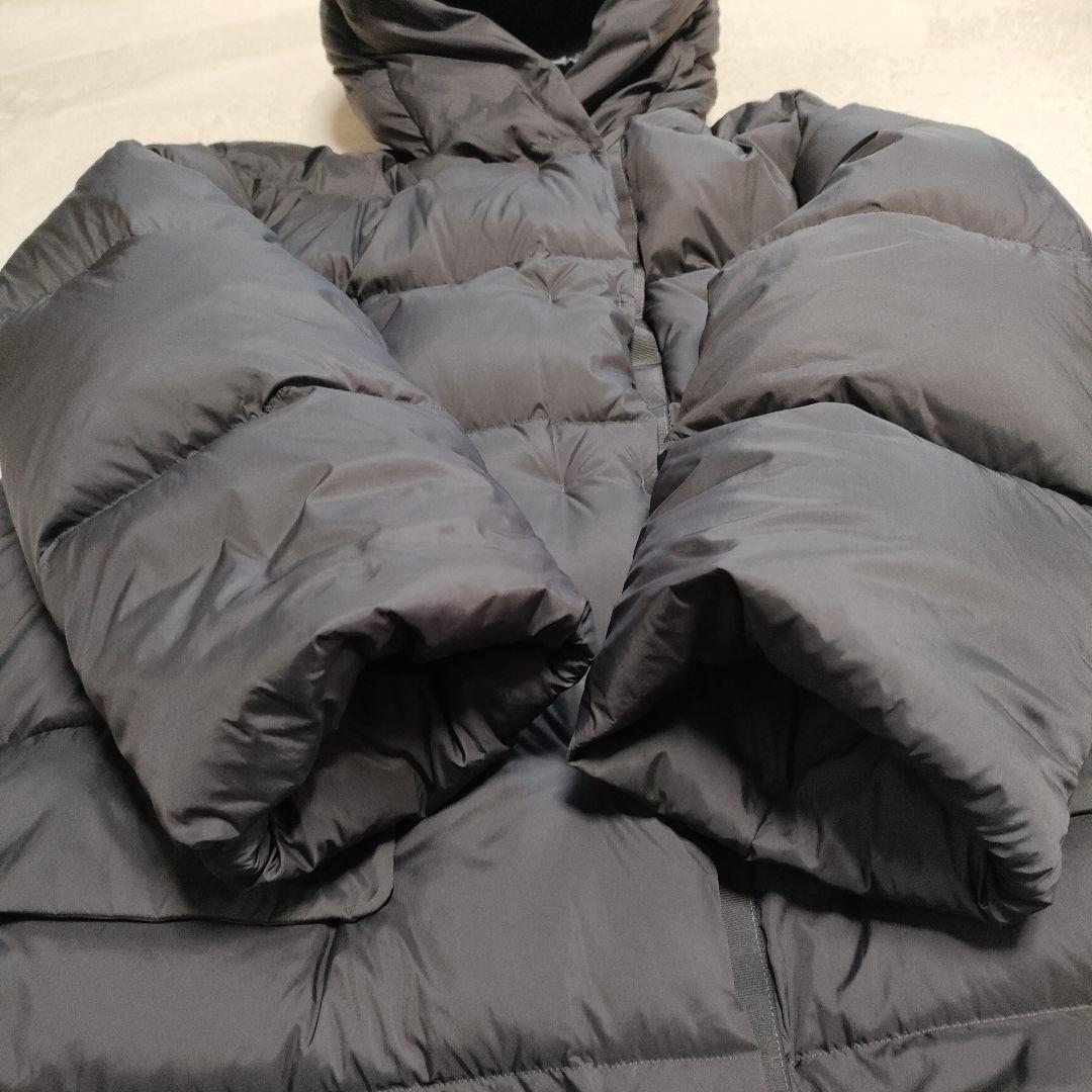 【✨極美品✨】UNIQLO+J◎ダウンロングコート ダークグレー XXL