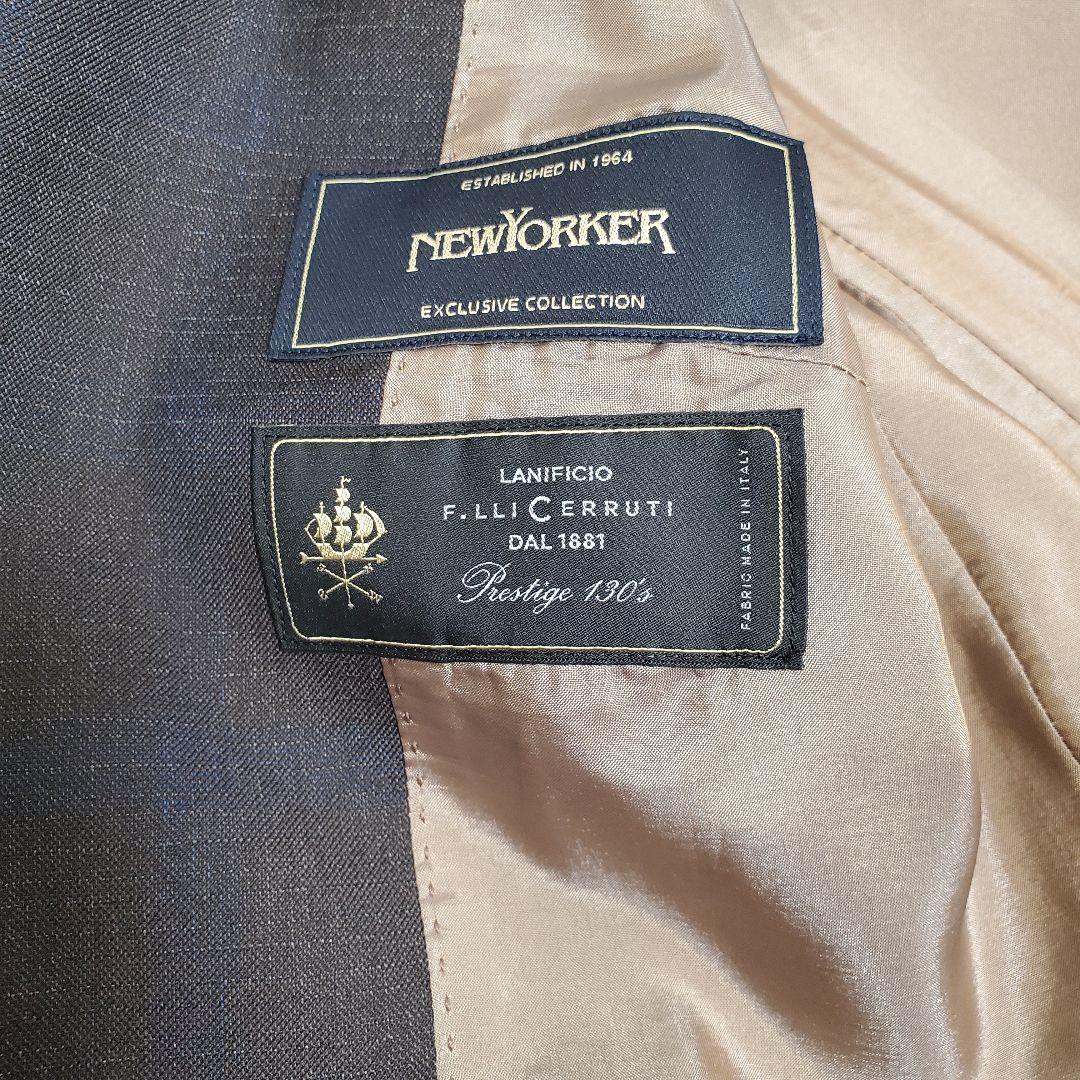 【新品未使用】【大きいサイズ】【高級感✨】ニューヨーカー　スーツ　上下セット