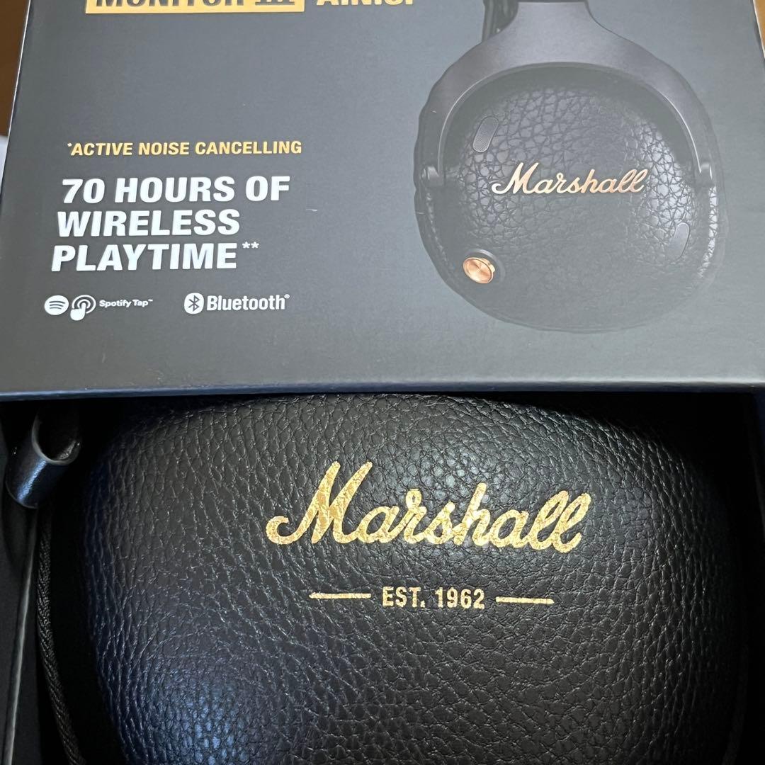 ア*ト様 値下げMarshall MONITOR Ⅲ A.N.C 付属品未使用