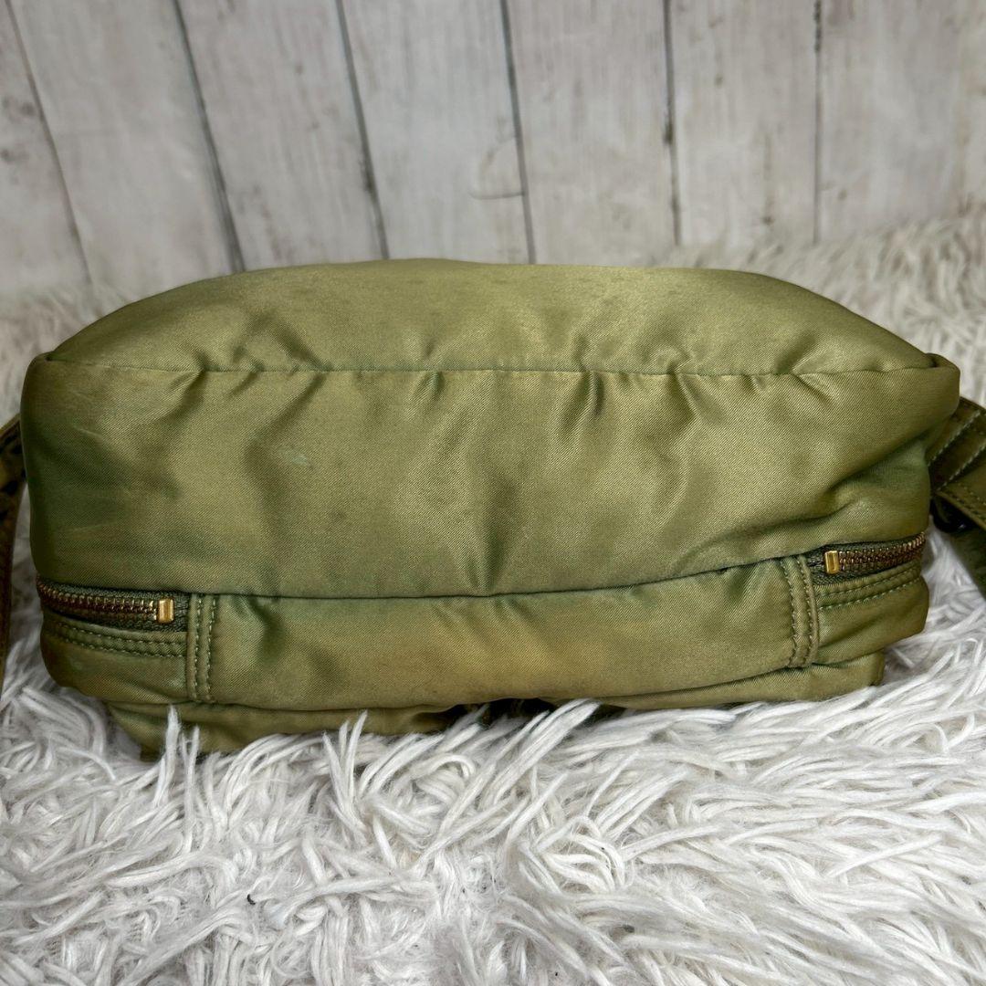 PORTER　タンカー　ショルダーバッグ　ボディバッグ　グリーン
