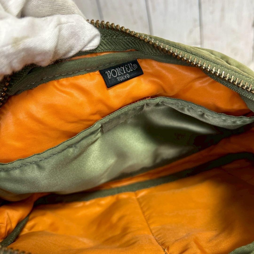 PORTER　タンカー　ショルダーバッグ　ボディバッグ　グリーン