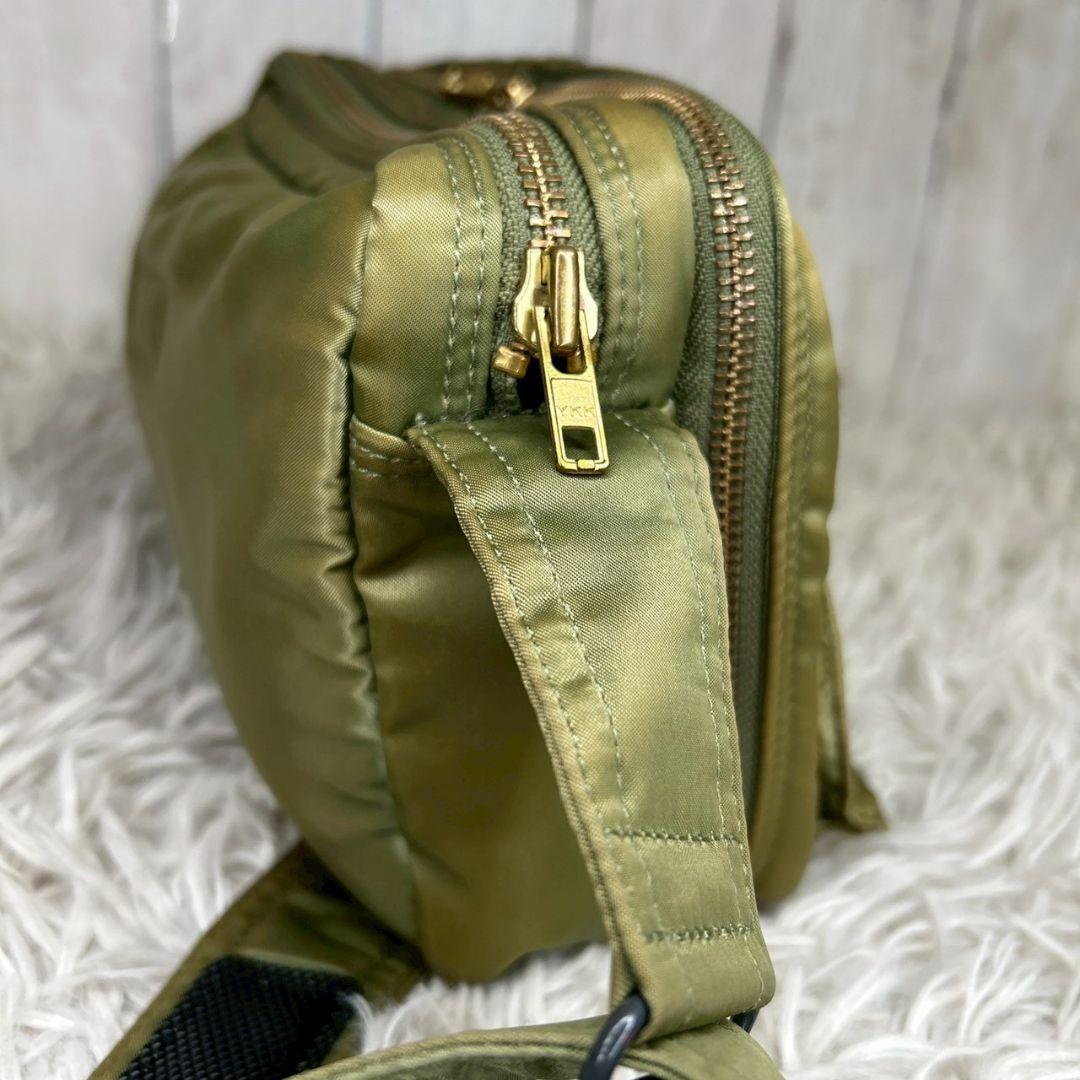 PORTER　タンカー　ショルダーバッグ　ボディバッグ　グリーン
