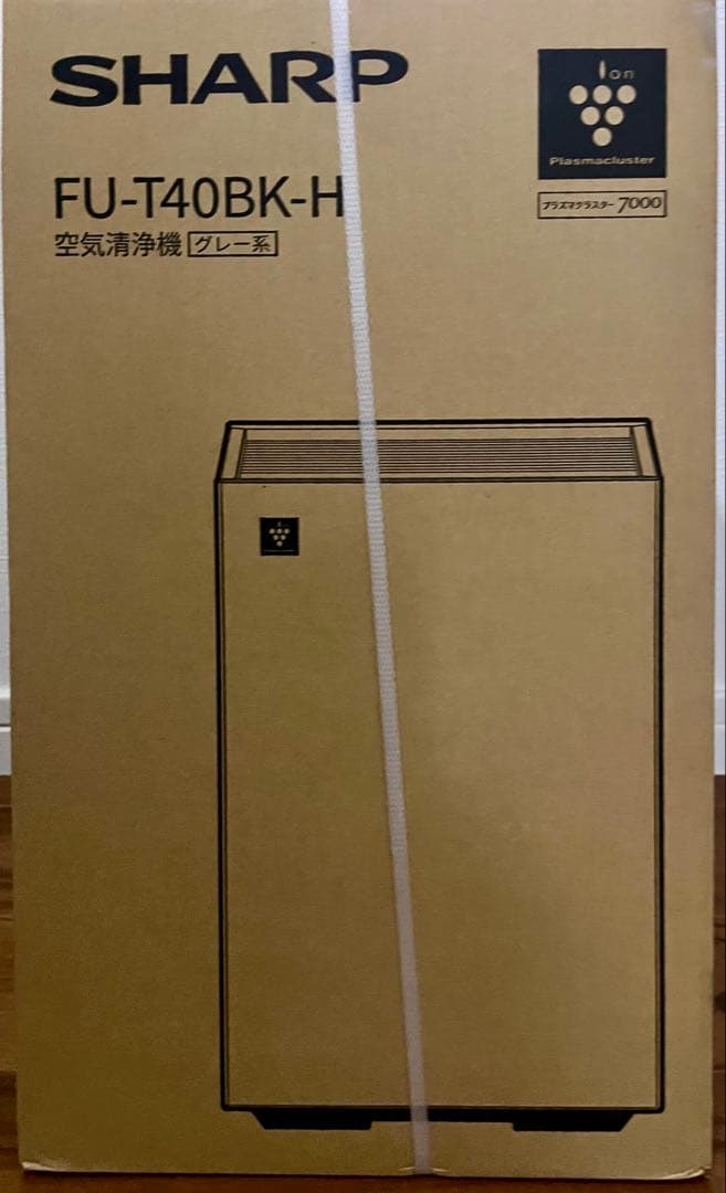 ミントP　SHARP FU-T40 空気清浄機 5年長期保証付　未開封