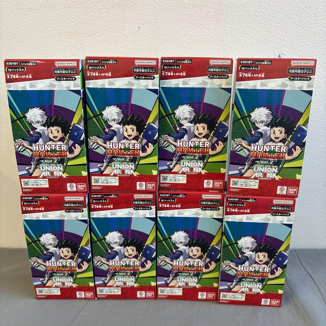 未開封 ユニオンアリーナ　ハンターハンター vol.02 8箱セット