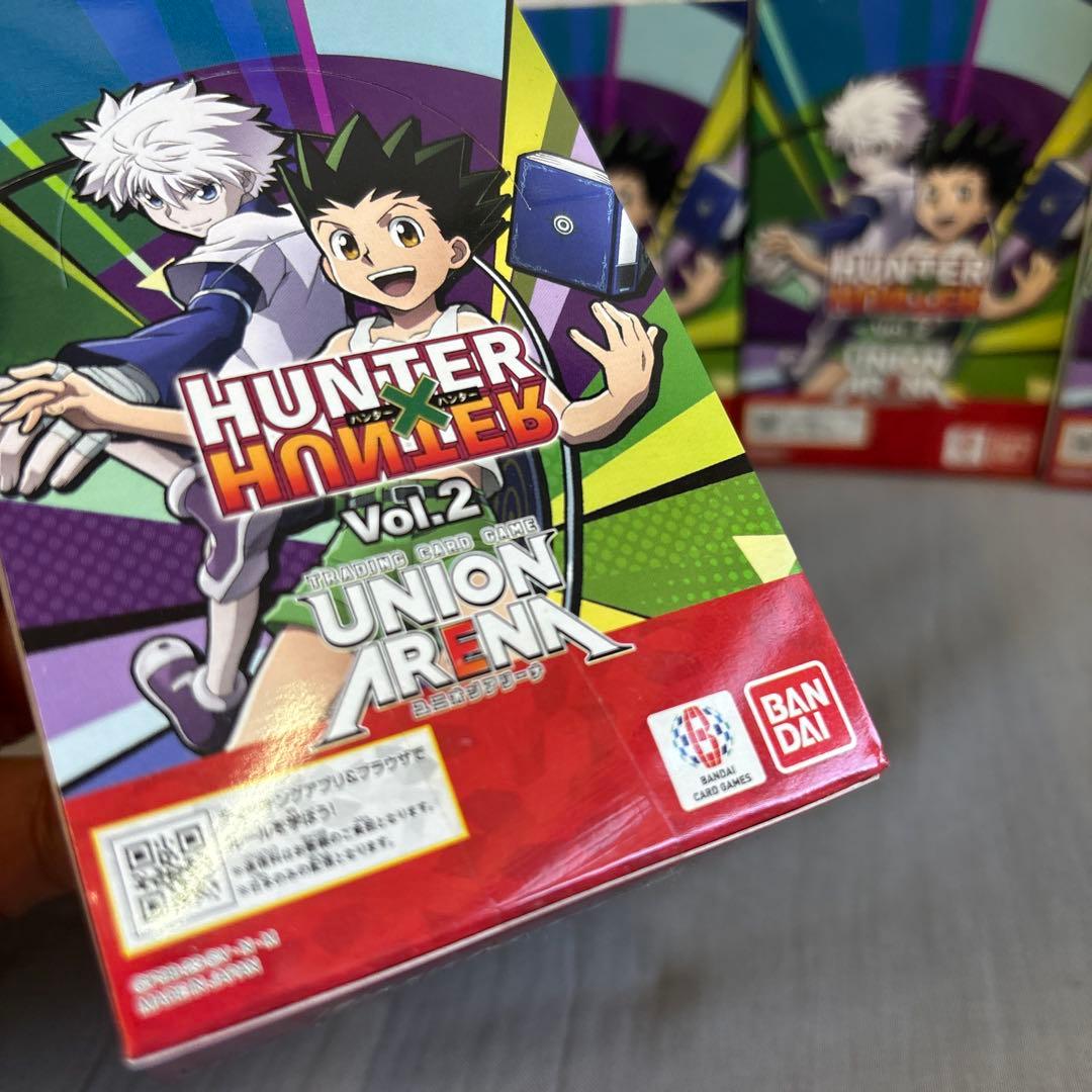 未開封 ユニオンアリーナ　ハンターハンター vol.02 8箱セット