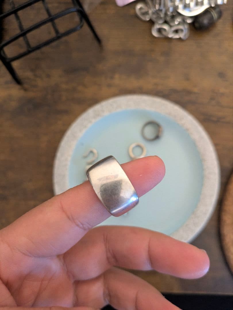 金*欠様 CELINE　シルバーリング