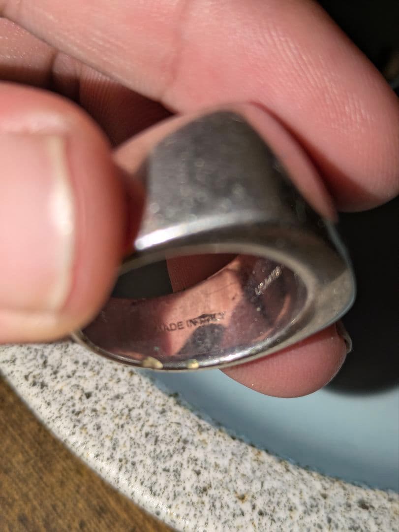 金*欠様 CELINE　シルバーリング