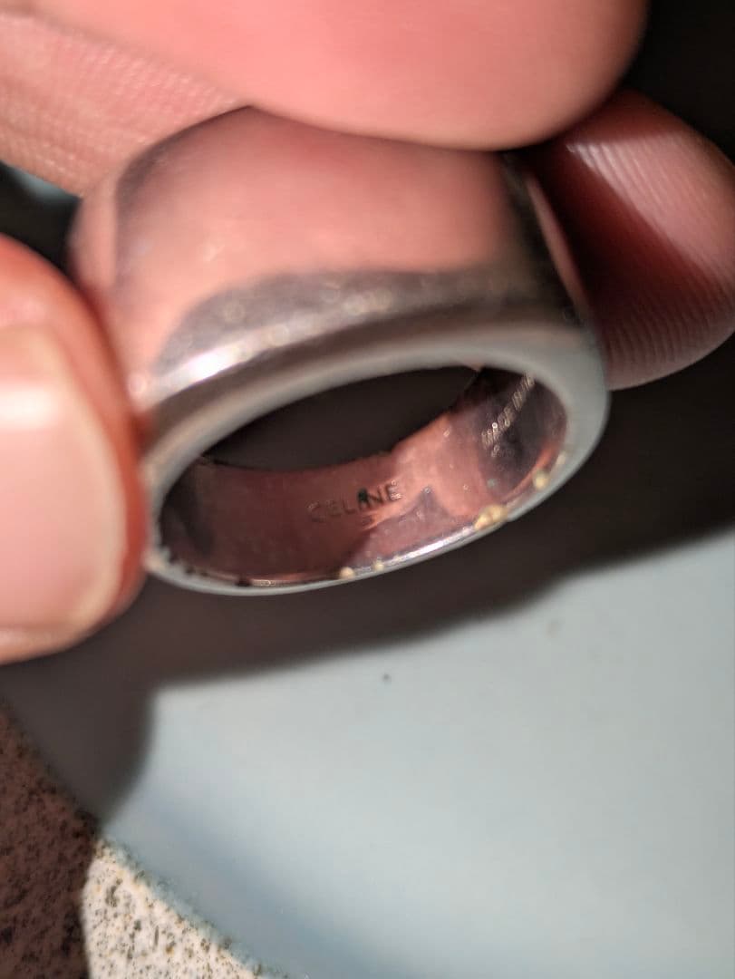 金*欠様 CELINE　シルバーリング