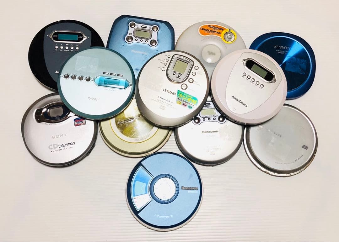 ポータブルCDプレーヤー CDウォークマン 12台
