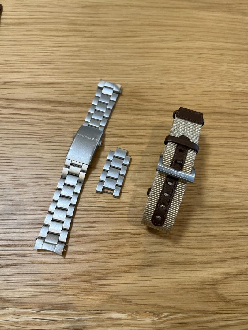 Hamilton Khaki Field クォーツ ブラックダイヤル 腕時計