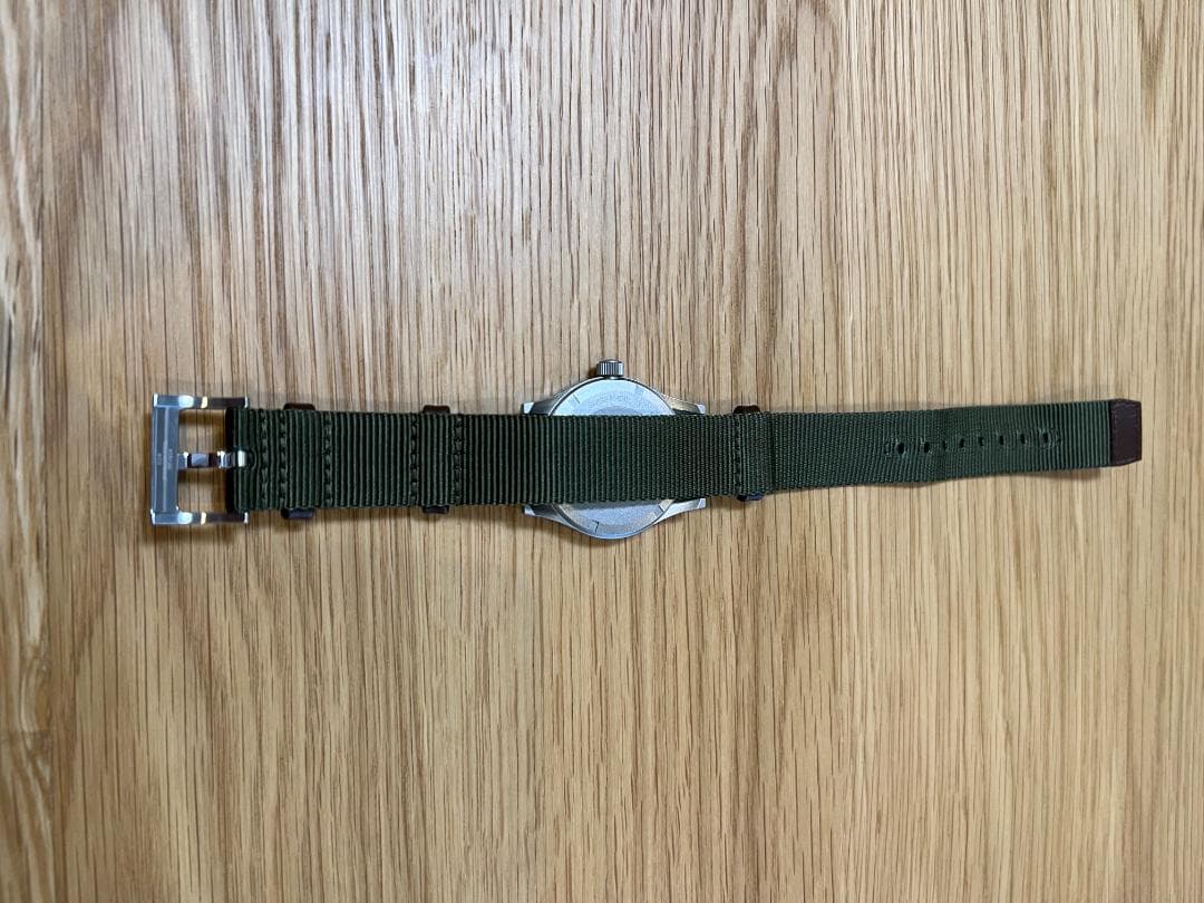 Hamilton Khaki Field クォーツ ブラックダイヤル 腕時計