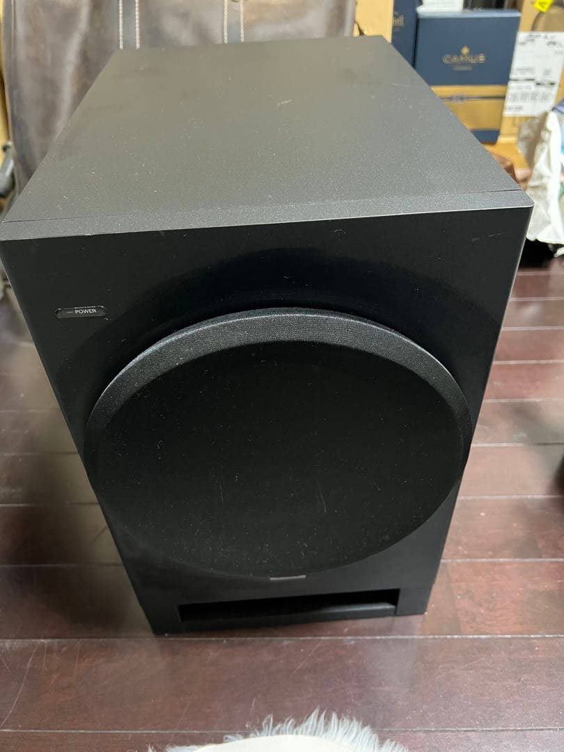 ONKYO サブウーファー SKW-201 ブラック