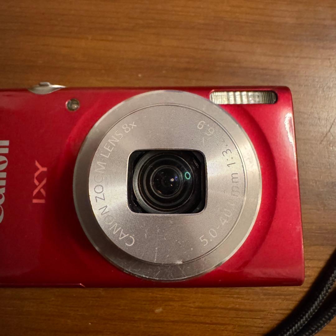 Canon IXY コンパクトデジタルカメラ レッド