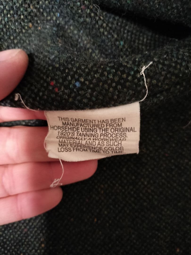 エアロレザー ハイウェイマン サイズ36 aero leather