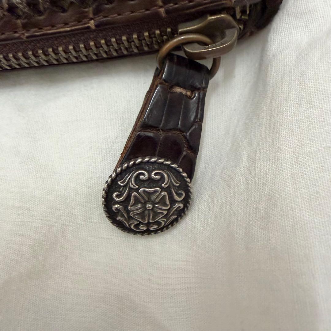 【FUNNY クロコダイル　ホーンバック】チャーリーズウォレット　ファニー