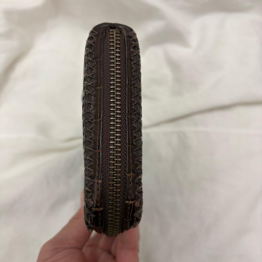 【FUNNY クロコダイル　ホーンバック】チャーリーズウォレット　ファニー