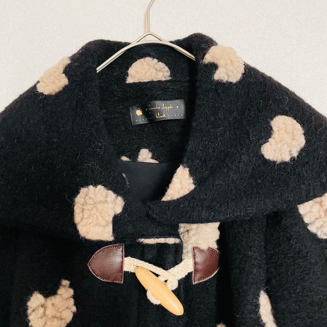 フランシュリッペ　ダッフルコート　新品未使用タグ付き　猫　ねこ　ネコ