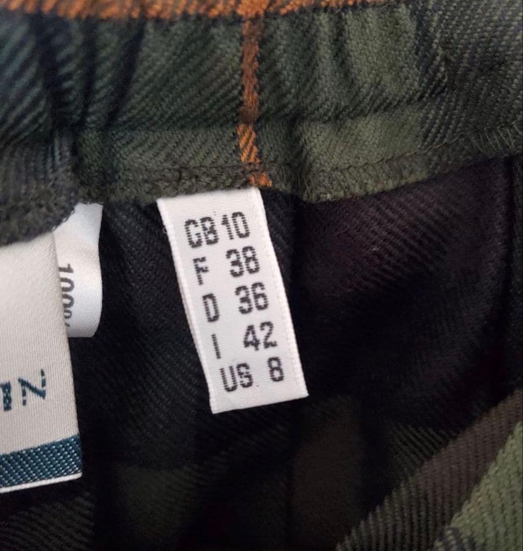 O'Neill チェック柄 プリーツロングスカート サイズM