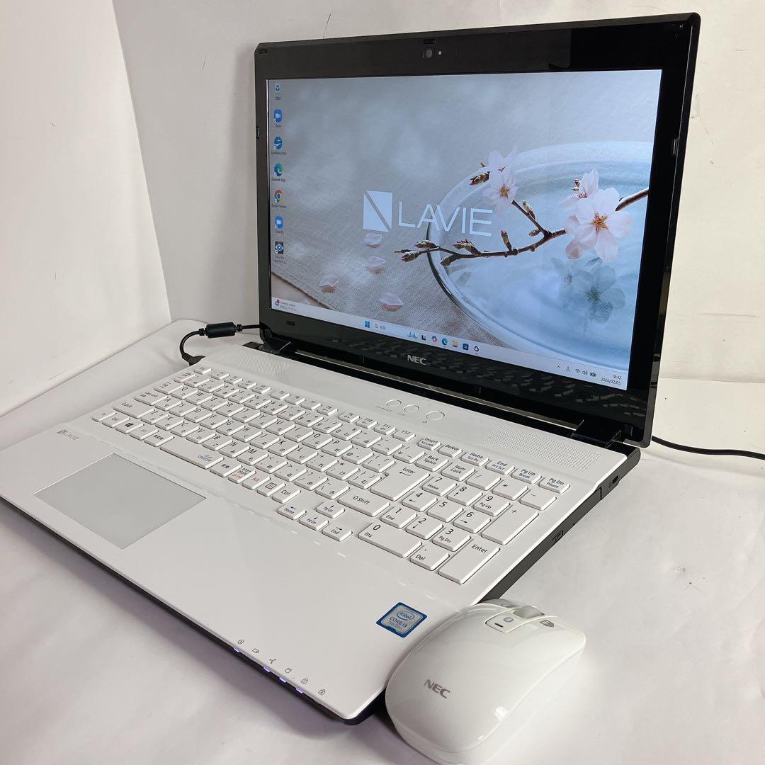 LAVIE Win11/Core i3-7100U 1TB/8GB　マウスつき