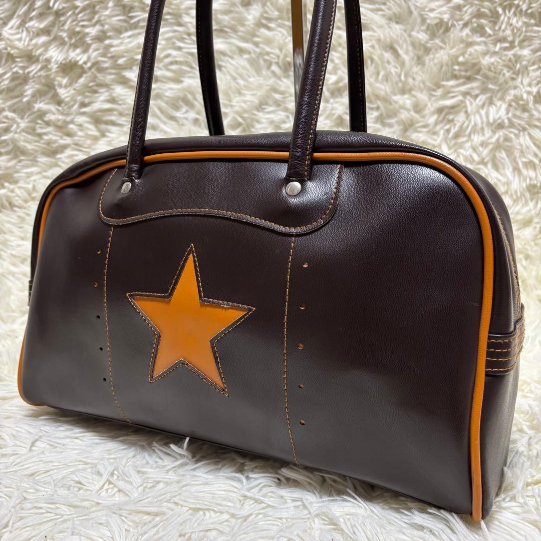 ✨️希少 コンバース Y2K ボストンバッグ ボウリングバッグ ワンスター 廃盤