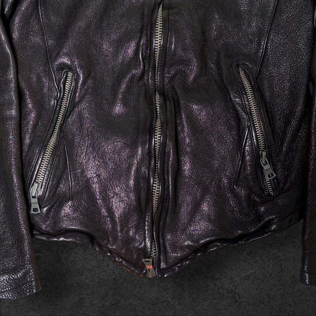 BUFFALOBOBS 匠レザー シングルライダース IDEAL ZIP