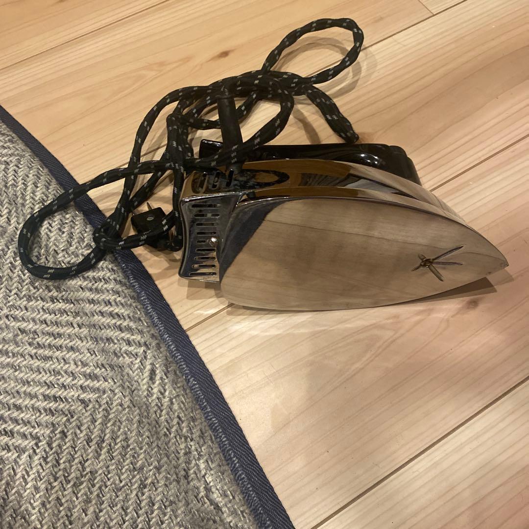 昭和時代レトロ品新品未使用KING アイロン Utility Model 日本製