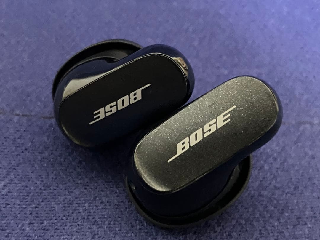 BOSE ワイヤレスイヤホン QC EarbudsII ブラック 充電ケース付き