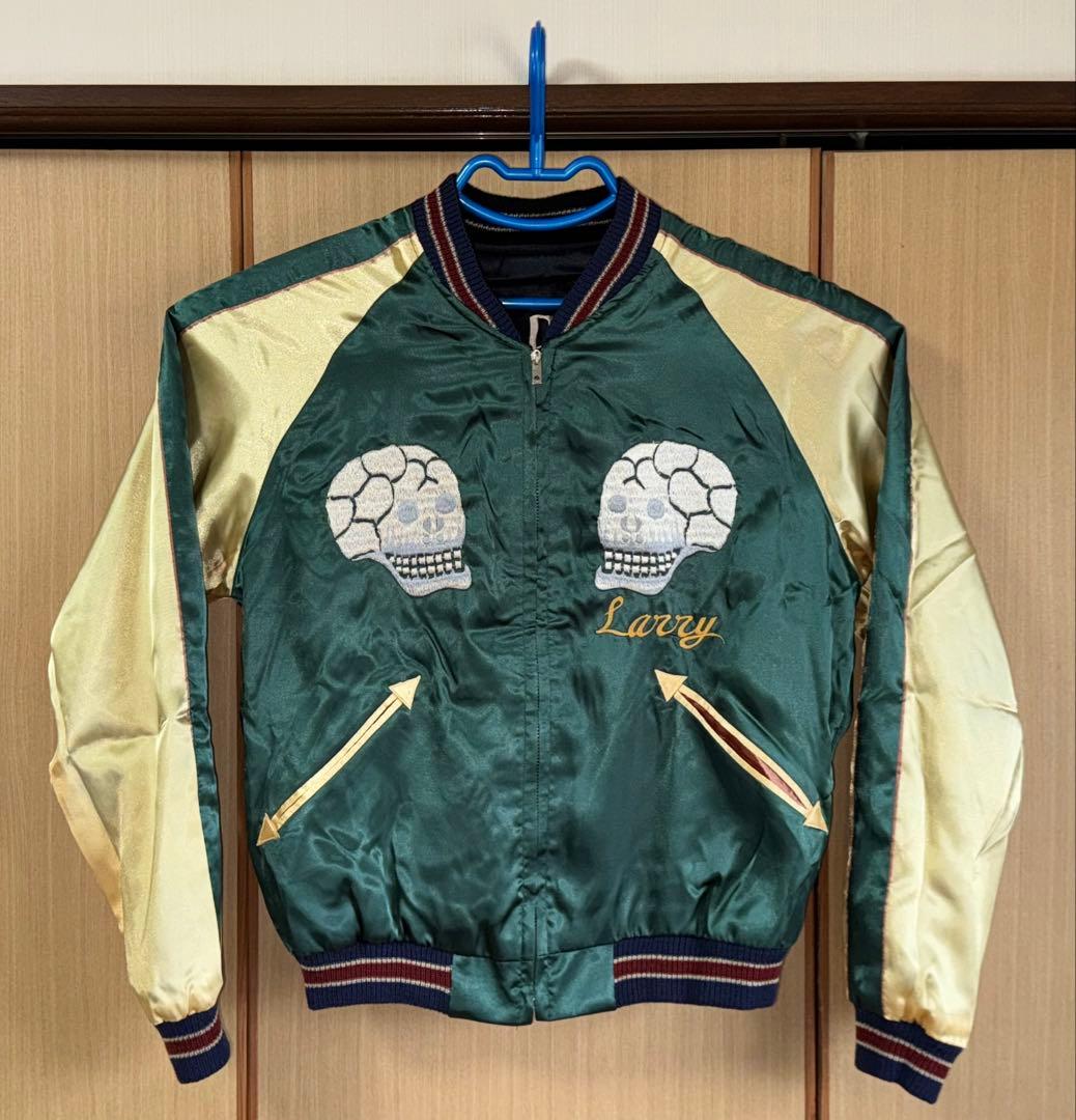 ★極美品！テーラー東洋リバーシブルスカジャン WILD CHILDスカル /龍鷹