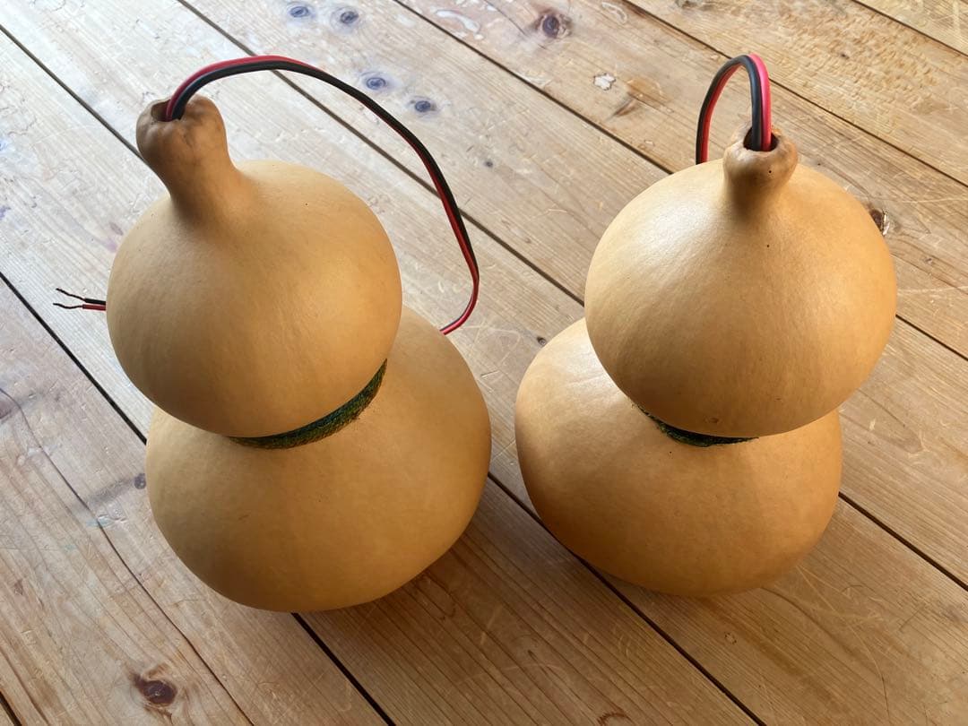 ひょうたんスピーカー 2本セット