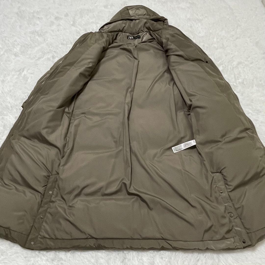 【完売品】ザラ ウォーター＆ウィンドプロテクションフード ロングダウンコート M