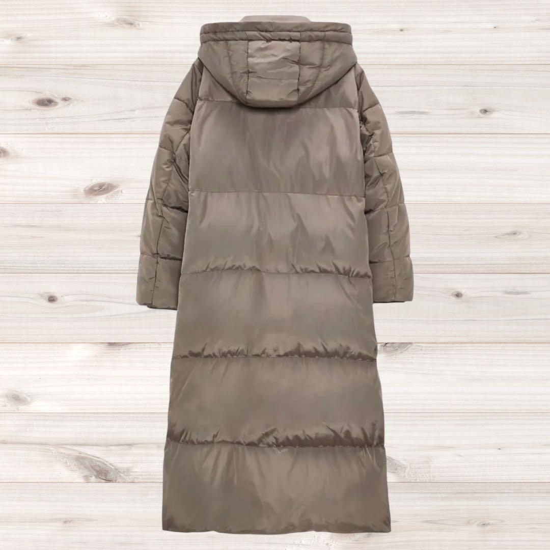 【完売品】ザラ ウォーター＆ウィンドプロテクションフード ロングダウンコート M