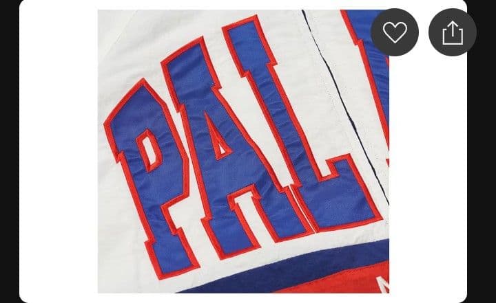 ジャケット・アウター PALACE breakout half zip bomber