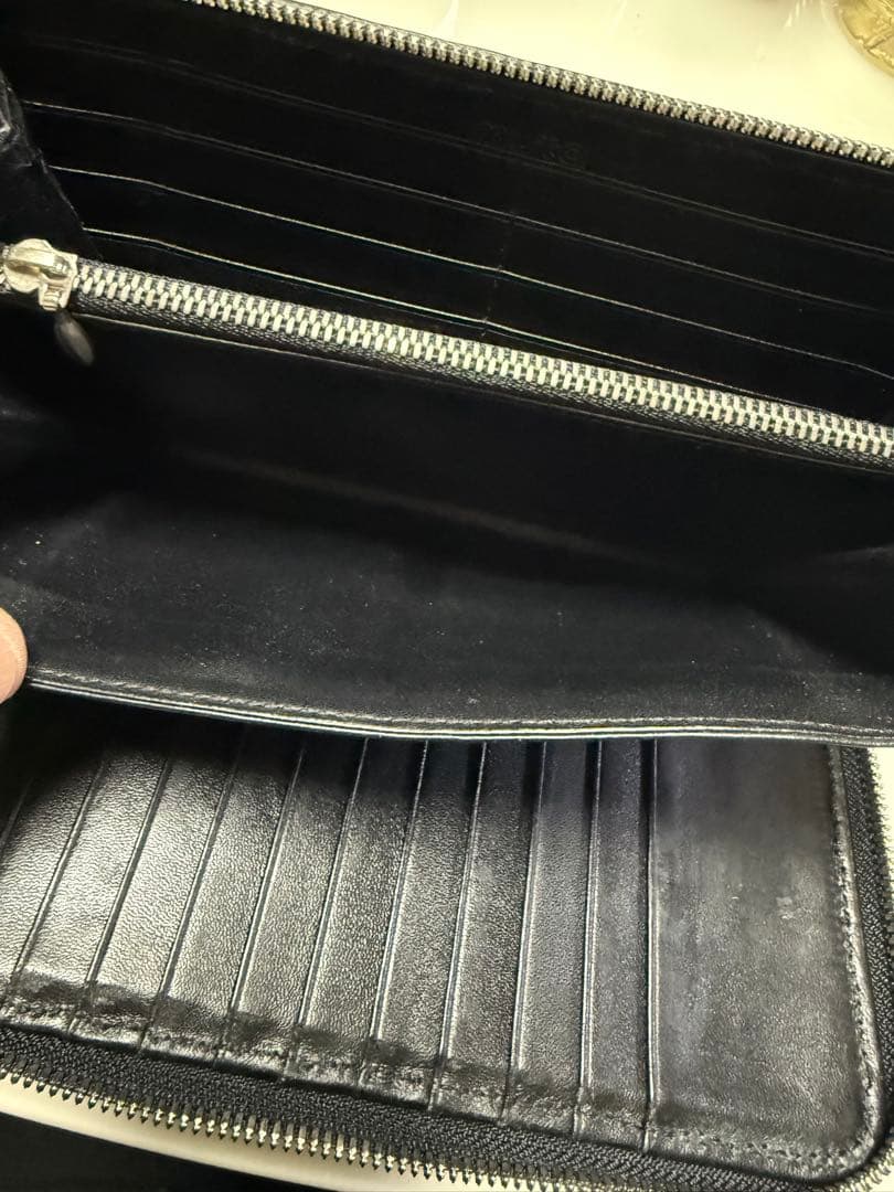 muta ムータ ラウンドファスナー 長財布 エイ革 スティングレイ