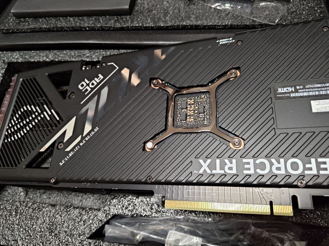 グラフィックボード・グラボ・ビデオカード ROG STRIX GeForce RTX 4070 Ti Super OC